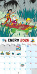 Calendario Los Pitufos 2026